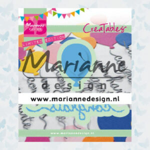 Marianne Design Creatable Congrats & Ballon 3st LR0626