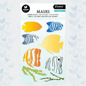 Studio Light Mask Ocean Fish Essentials nr.198 SL-ES-MASK198