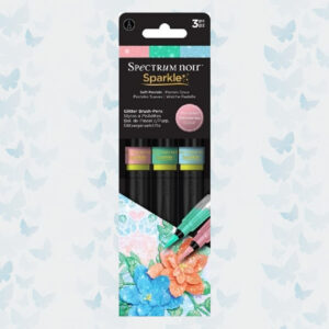 Spectrum Noir Sparkle Brush Pens Soft Pastels (3pcs) (SPECN-SPA-SPT3)