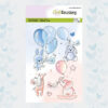 CraftEmotions Clear Stempels A6 - Baby Knuffels en Ballonnen 130501/1359