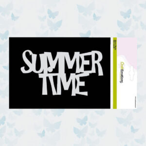 CraftEmotions Mask/Stencil - Tekst SUMMER TIME A6 Carla Creaties 185070/0163