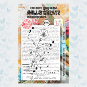 AALL & Create Clear Stempel Flower Press AALL-TP-928