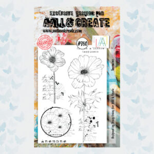 AALL & Create Clear Stempel Anemone AALL-TP-980