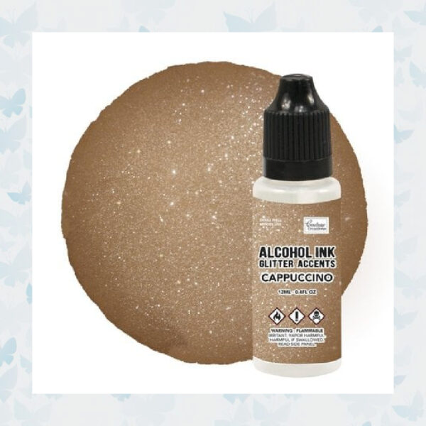 Couture Creations Alcohol Ink Glitter Accents Cappucino (CO727674)