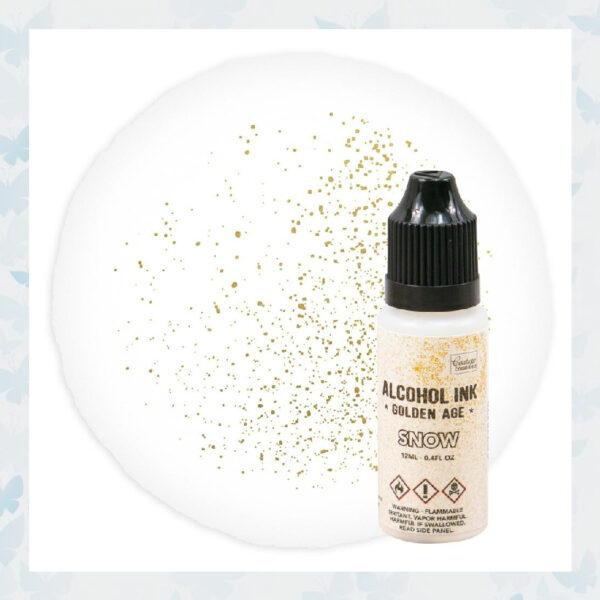 Couture Creations Alcohol Ink Golden Age Snow 12ml (CO728479)