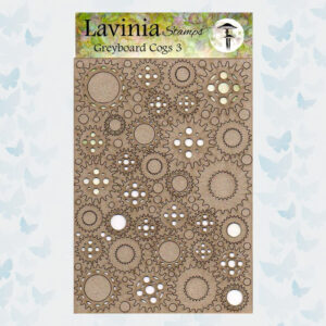 Lavinia Stamps Greyboard Cogs 3 LSGB006