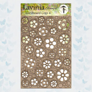 Lavinia Stamps Greyboard Cogs 4 LSGB007