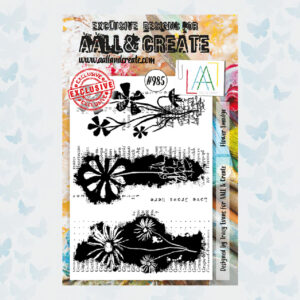 AALL & Create Stamp Flower Smudge AALL-TP-985
