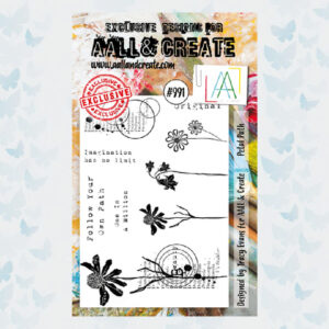AALL & Create Stamp Petal Path AALL-TP-991