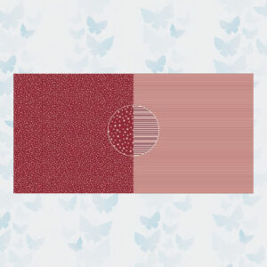 Dini Design Scrappapier Xmas Rood (10x30,5x30,5cm) #3014