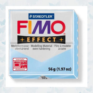 FIMO Modelleer Klei Effect Pastel Aqua 57gr 8020-305