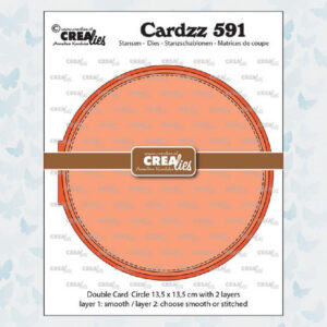 Crealies Cardzz Dubbele Ronde Kaart CLCZ591