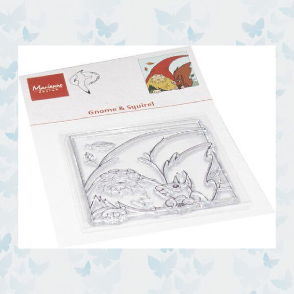 Marianne Design Clear Stamps Hetty's Gnome & Eekhoorn HT1670