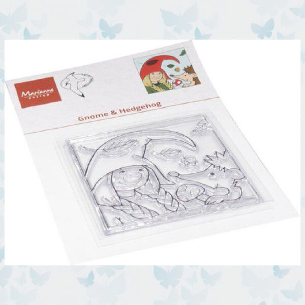 Marianne Design Clear Stamps Hetty's Gnome & Egel HT1671