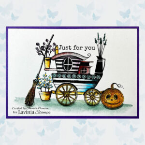 Lavinia Clear Stamp Carriage Dwelling LAV825
