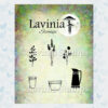 Lavinia Clear Stamp Flower Pots LAV826