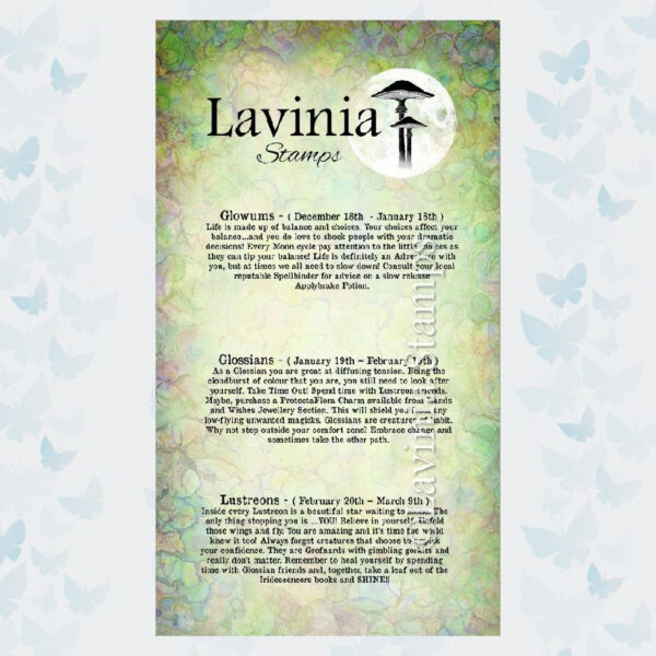 Lavinia Clear Stamp Crystal Signs LAV829