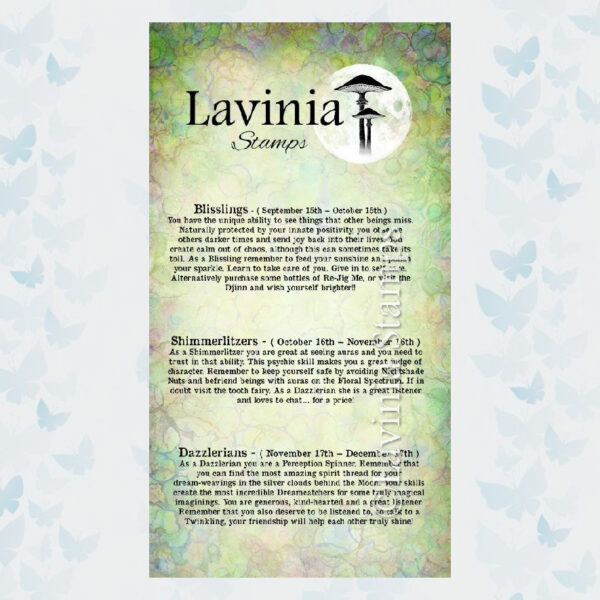 Lavinia Clear Stamp Moon Signs LAV832