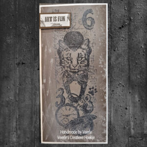 Studio Light Clear Stamps Grunge Collection nr.511 Cat Gentleman SL-GR-STAMP511