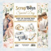 Scrapboys POP UP Paperpad double sided elements - Special Day SPDA-11 (15,2x15,2cm)