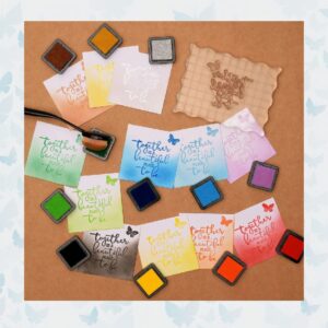 Vaessen Creative Dye mini ink pads 12pcs 10001-991