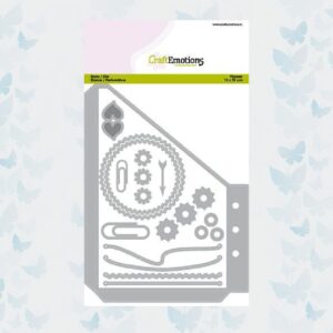 CraftEmotions Die - Planner Pocket B Essentials S-1 For card 115633/1784