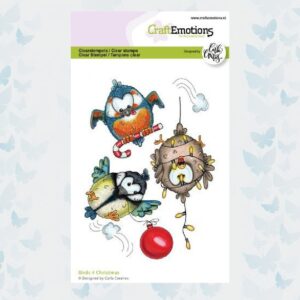 CraftEmtions Clear Stempels Birds 4 130501/1572