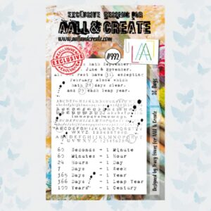 AALL & Create A7 Clear Stempel 30 Days AALL-TP-992