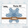 Crealies Varia 05 Sneeuwvlok CLVaria05 (103x90mm)