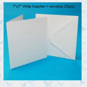 Craft UK Limited Scalloped Cards+envelopes (CUK1076)