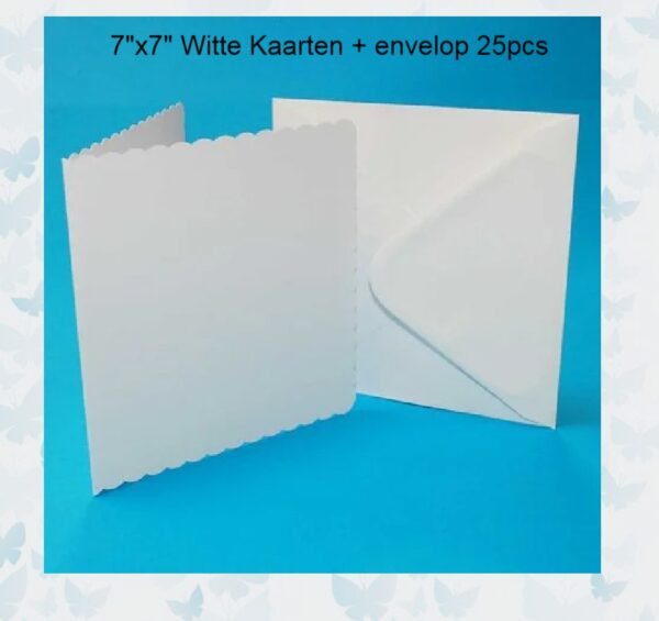 Craft UK Limited Scalloped Cards+envelopes (CUK1076)