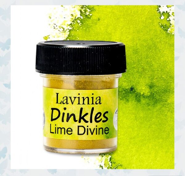 Lavinia Dinkles Ink Powder Lime Divine DKL08