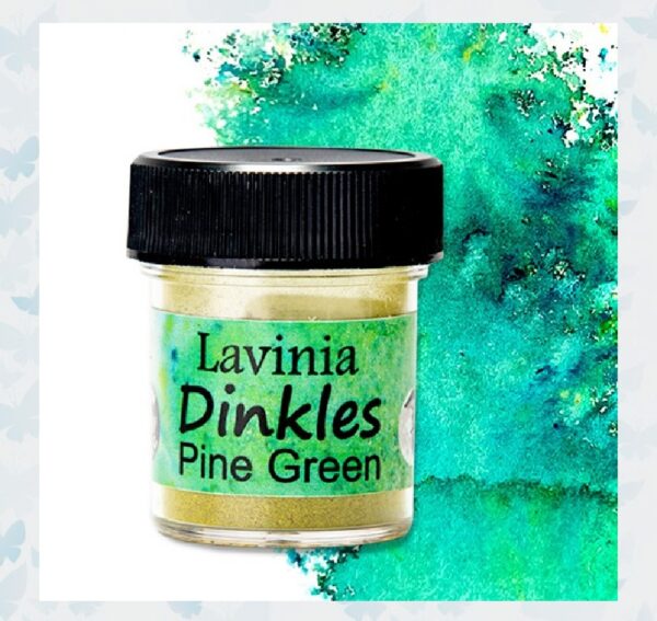 Lavinia Dinkles Ink Powder Pine Green DKL12