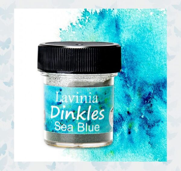 Lavinia Dinkles Ink Powder Sea Blue DKL17