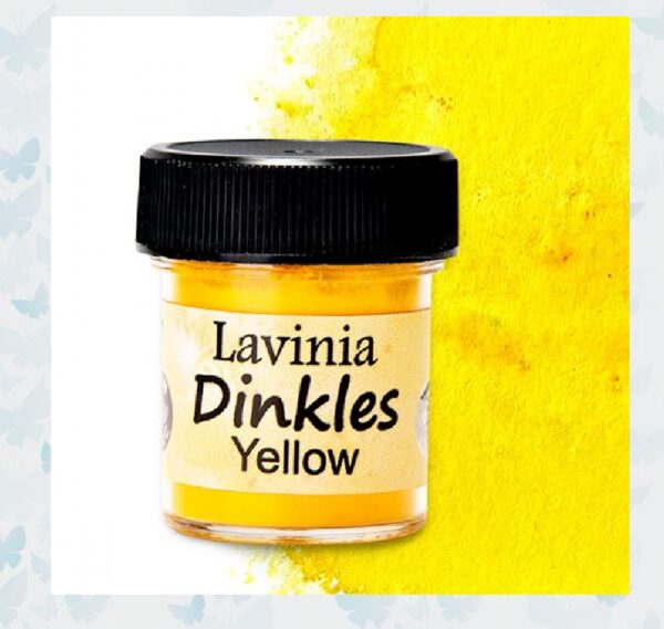 Lavinia Dinkles Ink Powder Yellow DKL21