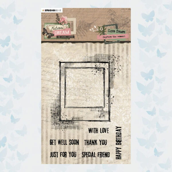 Studio Light Clear Stamp Capture the Moment - Natures Dream nr.529 HE-ND-STAMP529
