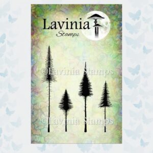Lavinia Clear Stamps Small Pine Trees LAV836