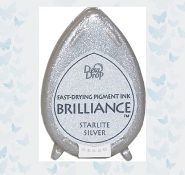 Brilliance Dew Drop inktkussen Starlite Silver BD-000-093