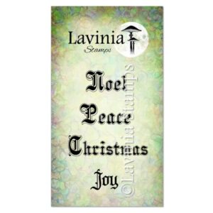 Lavinia Clear Stamps Seasonal Words LAV838