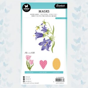 Studio Light Essentials Masks nr.247 Blue Bell Flowers SL-ES-MASK247