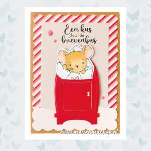 Marianne Design Clear Stamps & Dies Hello Mouse CS1152