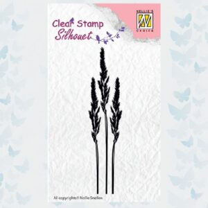 Nellies Choice Silhouette Clear Stempels Ears of Grass SIL001