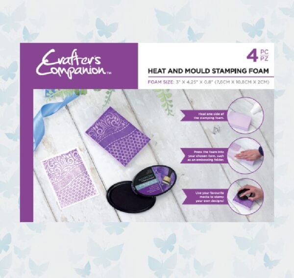 Crafter's Companion Heat and Mould Stamping Foam 4st (CC-HAMSF-4)