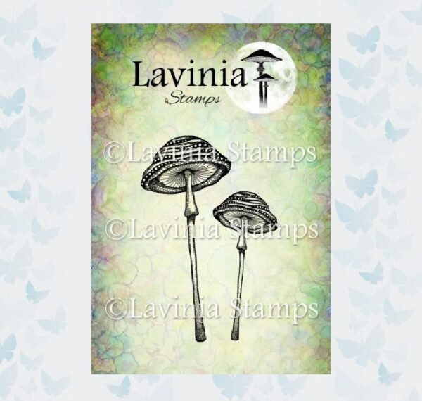 Lavinia Clear Stamps Snailcap Mushrooms LAV852
