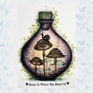 Lavinia Clear Stamp Words from the Heart LAV860