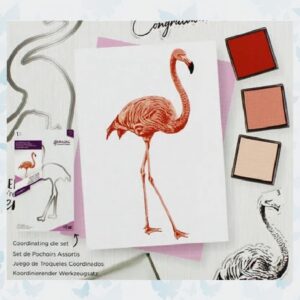 Crafter's Companion Fabulous Flamingo Clear Stamps (CC-STP-FABU)