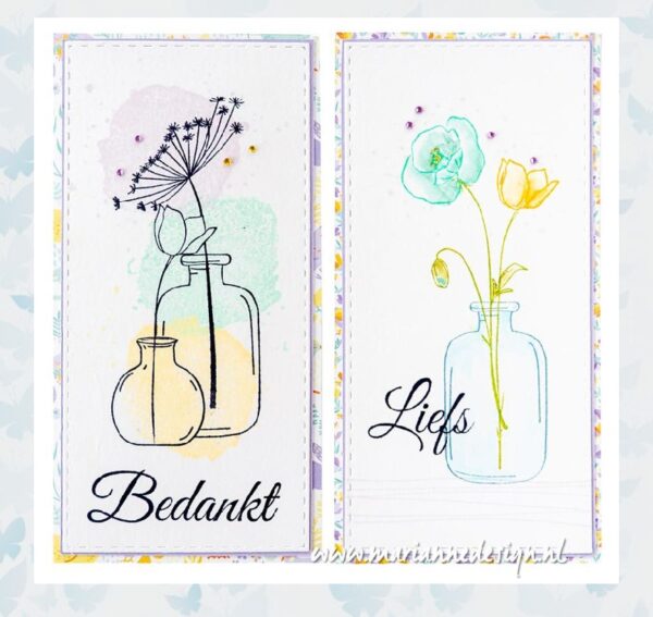 Marianne Design Clear Stamps Silhouette Art - Klaproos CS1160