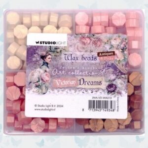 Studio Light Wax Beads 4 Colors Pink Victorian Dreams nr.13 JMA-VD-WAX13
