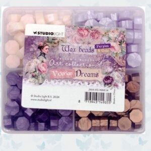 Studio Light Wax Beads 4 Colors Purple Victorian Dreams nr.14 JMA-VD-WAX14