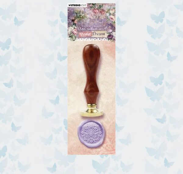 Studio Light Wax Stamp with handle Emb.Butterfly Victorians Dreams nr.15 JMA-VD-WAX15